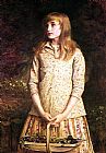 John Everett Millais Canvas Paintings - Sweetest eyes were ever seen